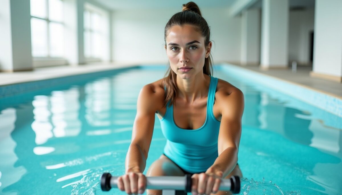 Aquabike : Guide complet des postures, gestes essentiels et programmes d&rsquo;entraînement